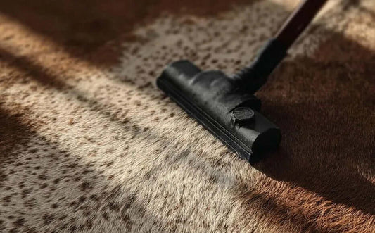 Can You Vacuum a Cowhide Rug?