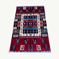 Marinos Perda Rug – Folk Art Elegance Woven in Afghan Heritage