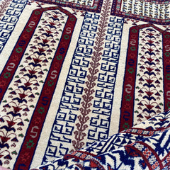 Marinos Geometric Diamond Medallion Rug – Afghan Grandeur in Every Knot