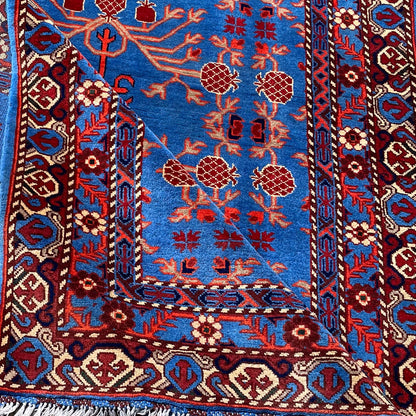 Marinos Anar Gul Rug – Handwoven Afghan Wool Rug