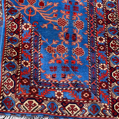 Marinos Anar Gul Rug – Handwoven Afghan Wool Rug