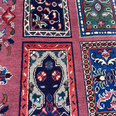 Marinos Ayna Gul Rug – Afghan Storytelling Woven into Colorful Geometric Harmony